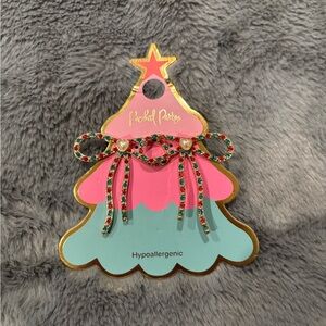 Packed Party Gold Star Tree Earrings